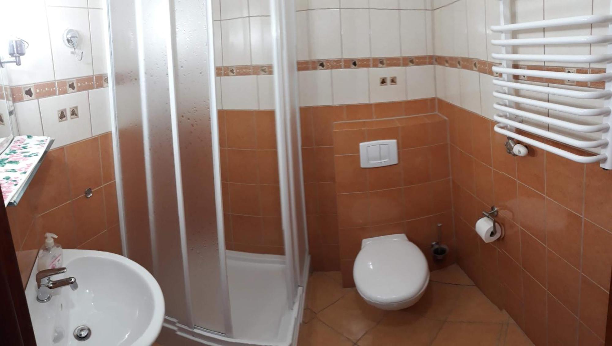 Villa Meisterburg Ściegny Kamer foto